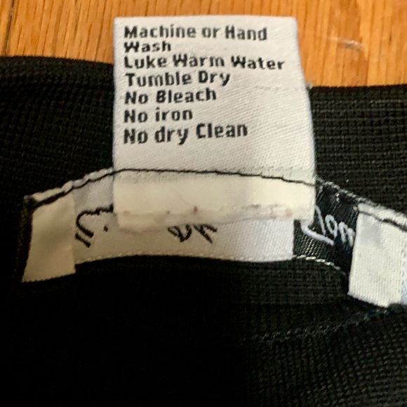 Women's Small 100% Acrylic Ming Wang Toula Gold Button Pocket Cardigan Blazer - Picture 15 of 16